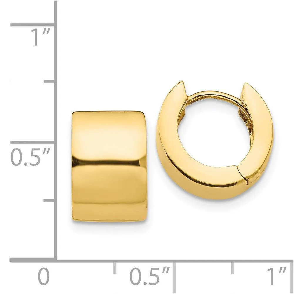 14k Hinged Earrings