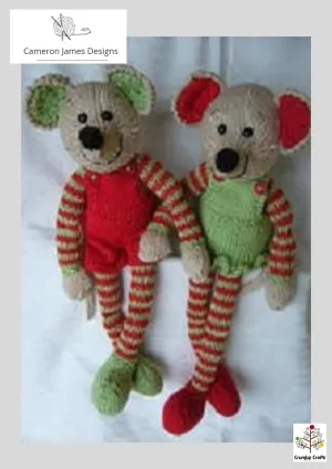 158 Mistletoe Mice (e-pattern)