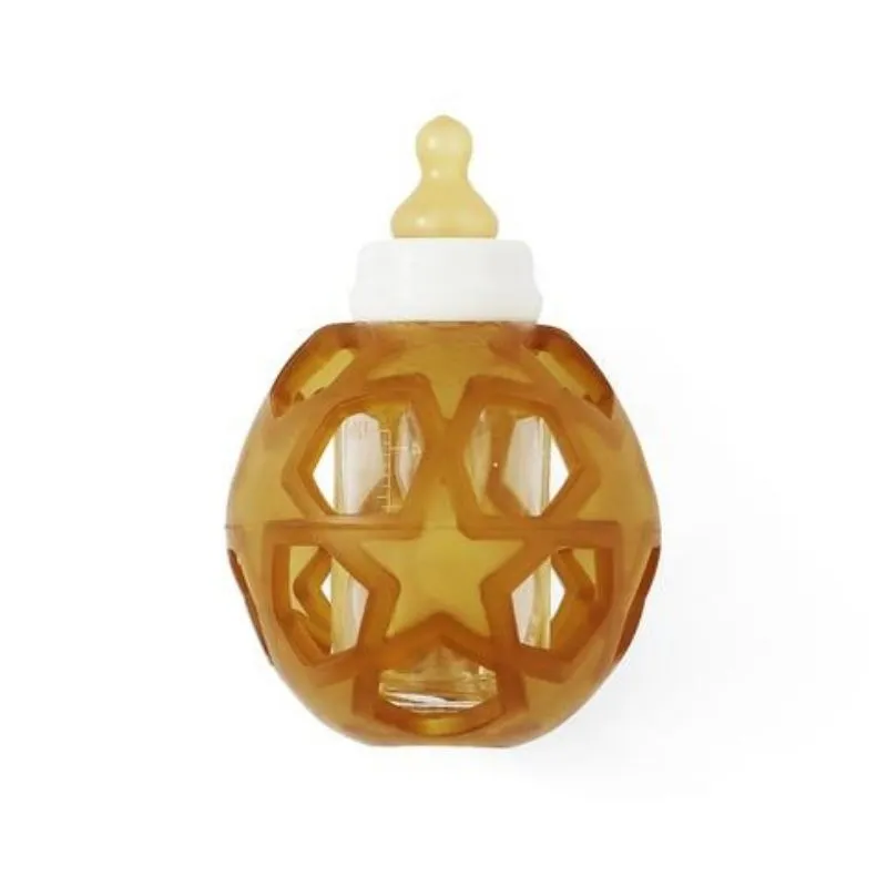 2-in-1 Baby Glass Bottle - Star Ball