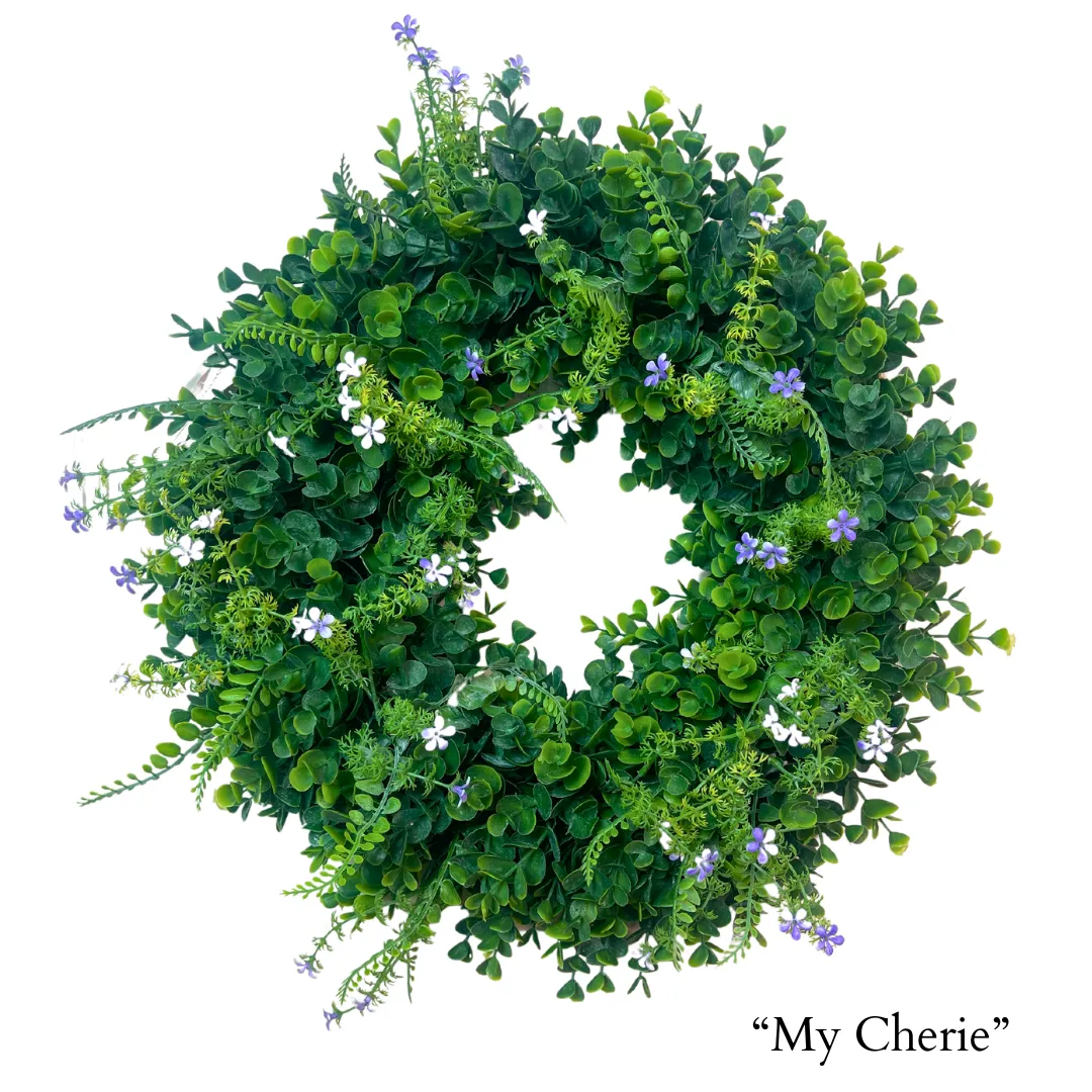 20" My Cherie Designer Door Wreaths for Spring