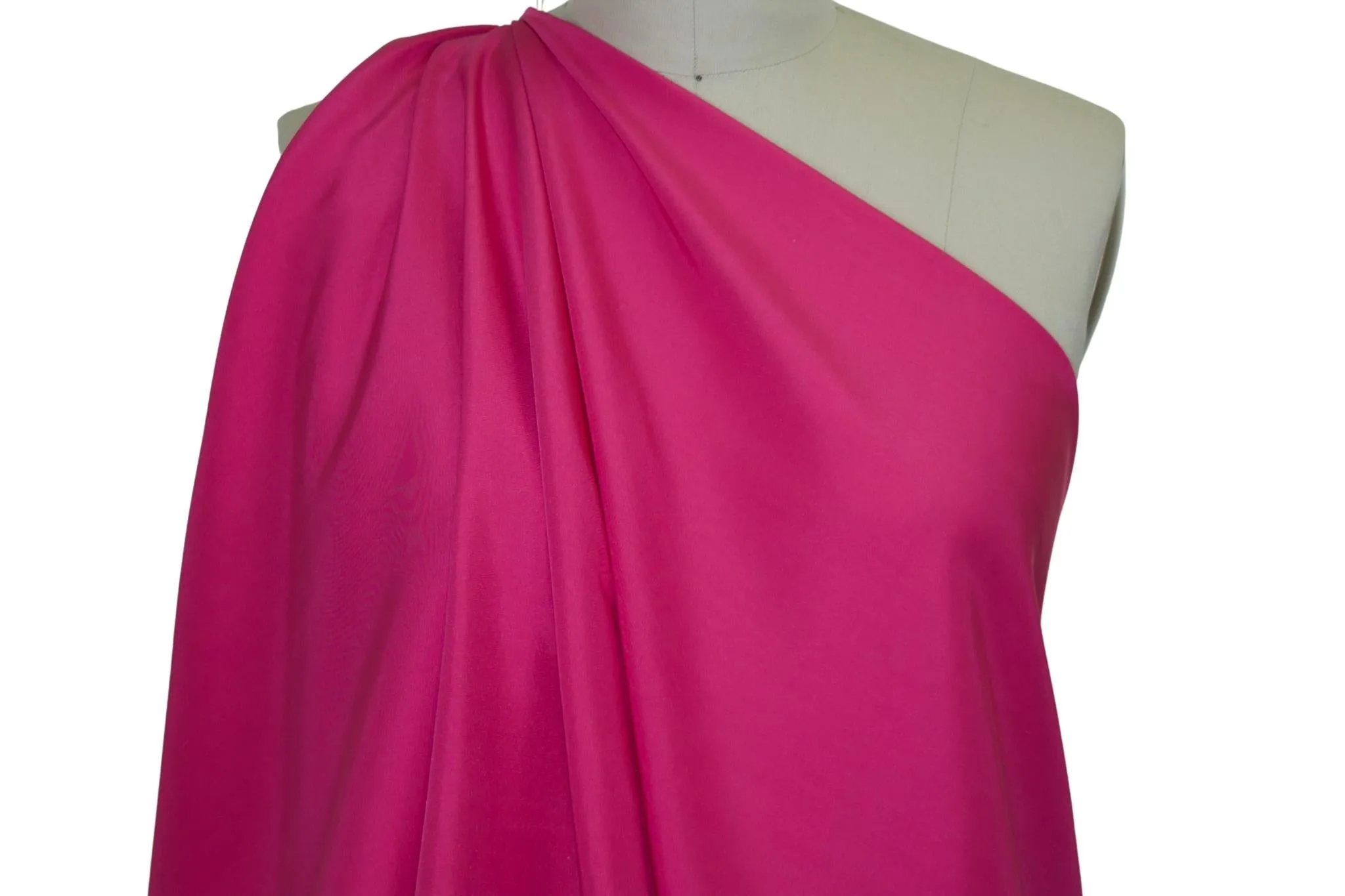 4-Ply Silk Faille - Couture Pink