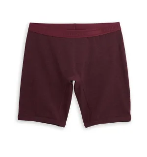 9" Boxer Briefs - Black Cherry Heather