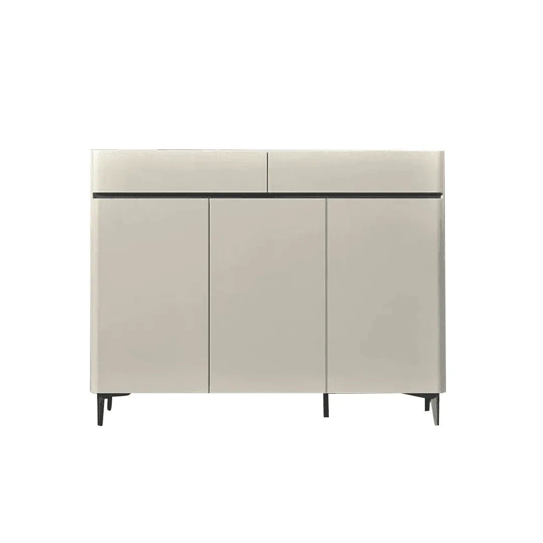 Ambre 3 Door Shoe Cabinet with Microcrystallic Top