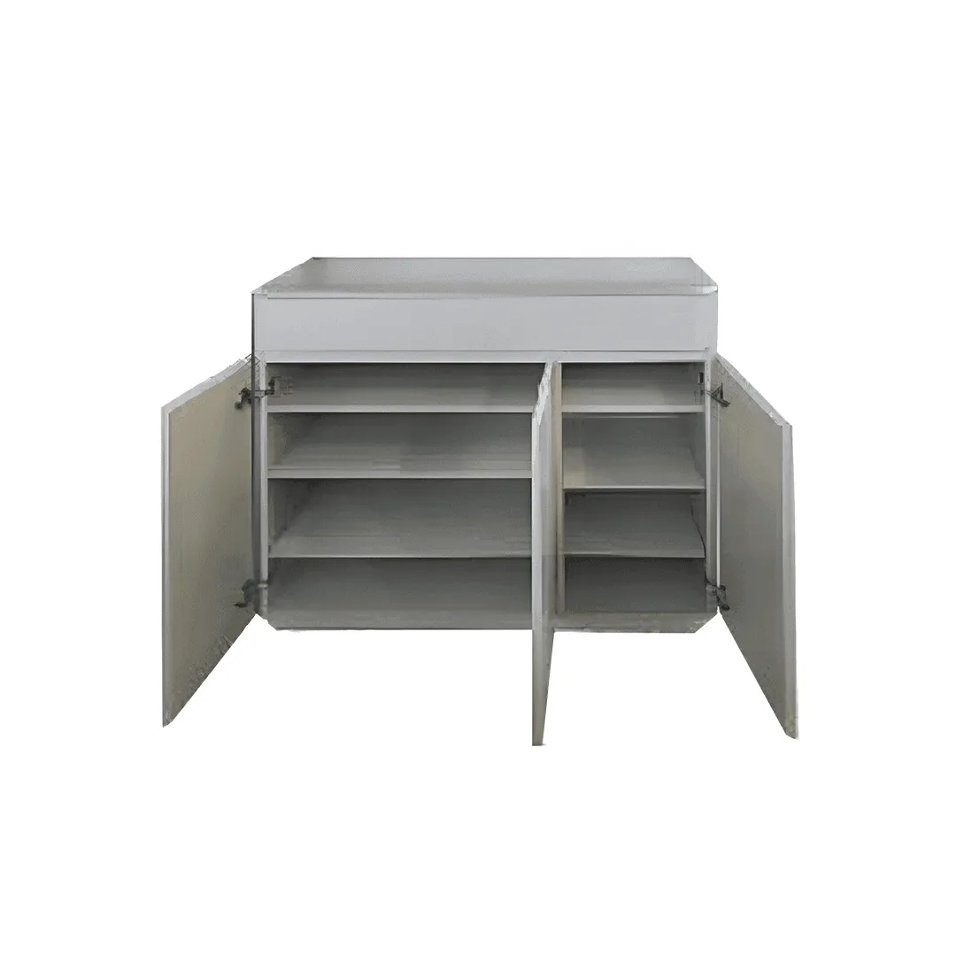 Ambre 3 Door Shoe Cabinet with Microcrystallic Top