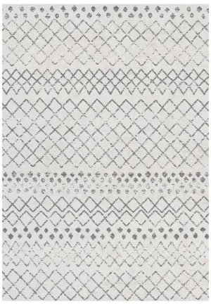 Aura Grey Pattern Washable Rug