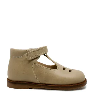 Beberlis Clay Perforated T Strap Shoe