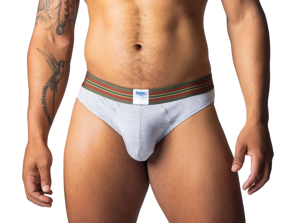 BIKE Active Thong Light Heather Grey