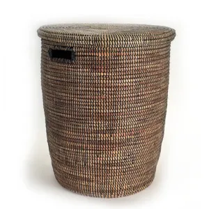 Black Flat Lid Basket - Large