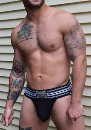 Breedwell Cumdump Jockstrap Black