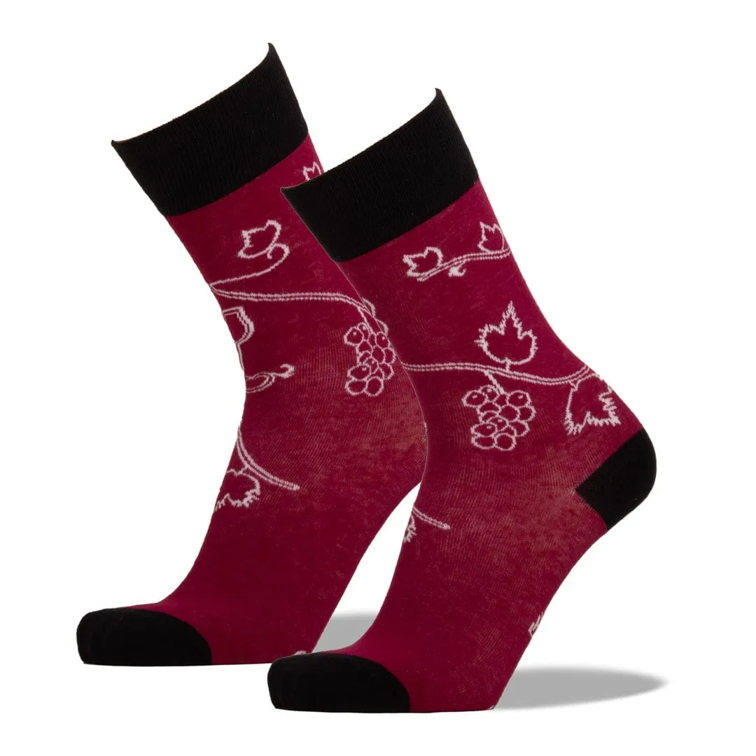 Bring Me A Glass of Wine Unisex Crew Sock