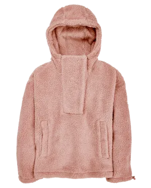 Burton Women's Lemma Fleece Pullover - Powder Blush