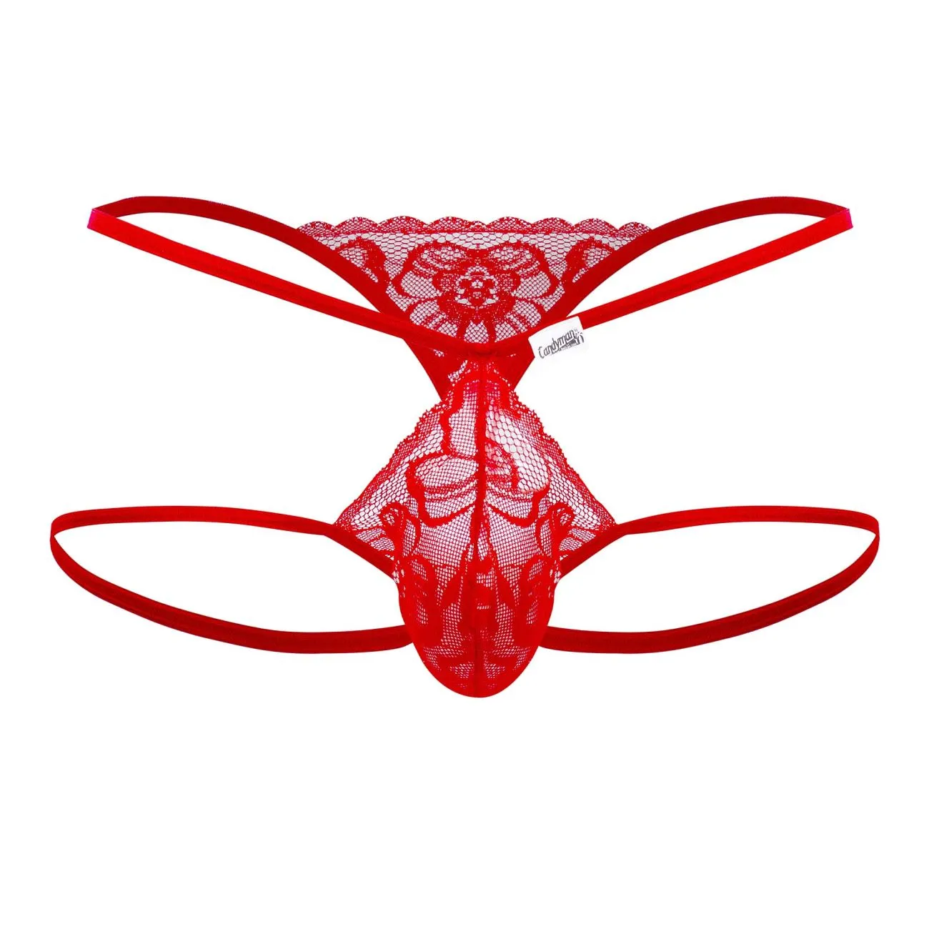 CandyMan 99668 Jock Thongs Color Red