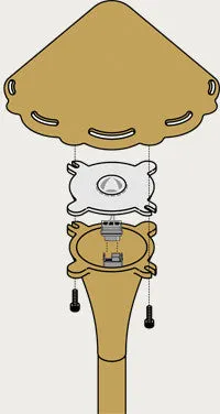 CAST Lighting LED Retrofit Assembly for Path / Area Lights CALED2