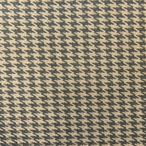 Charcoal Gray Acrylic Houndstooth Fabric