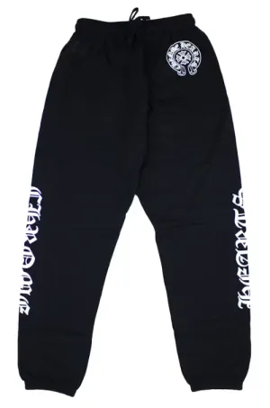 Chrome Hearts Horse Shoe Logo Sweatpants Black