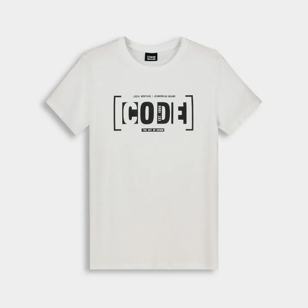 Code M Romeo Tee  _ 180646 _ White