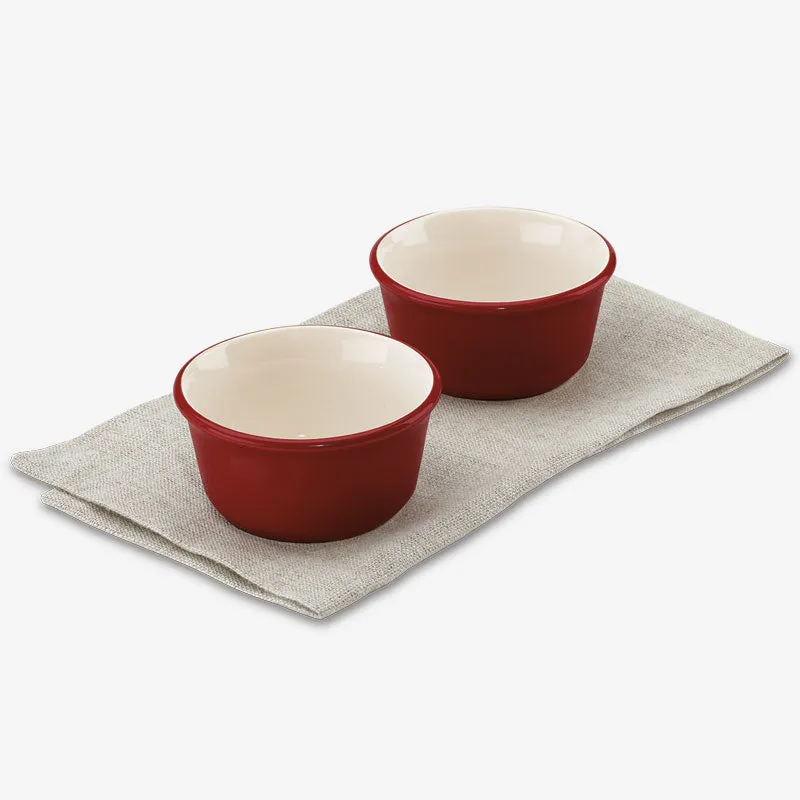 Cuisinart CCB49 Chef's Classic Ceramic Bakeware 9oz. (266ml) Ramekins (Set of 2)