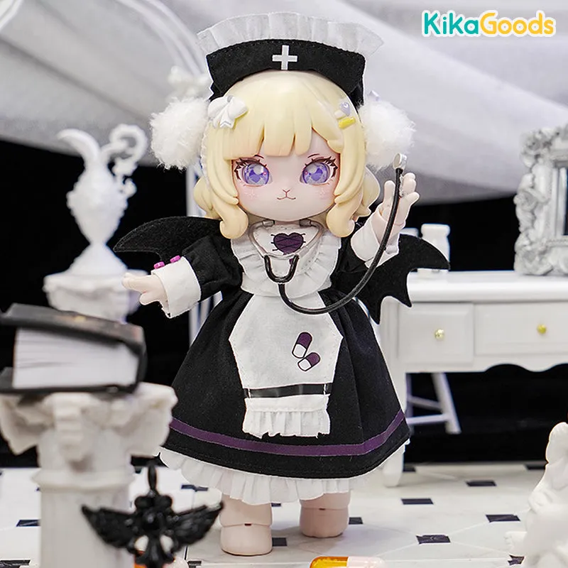 Daily Series Nurse 1/12 BJD Clothing Set