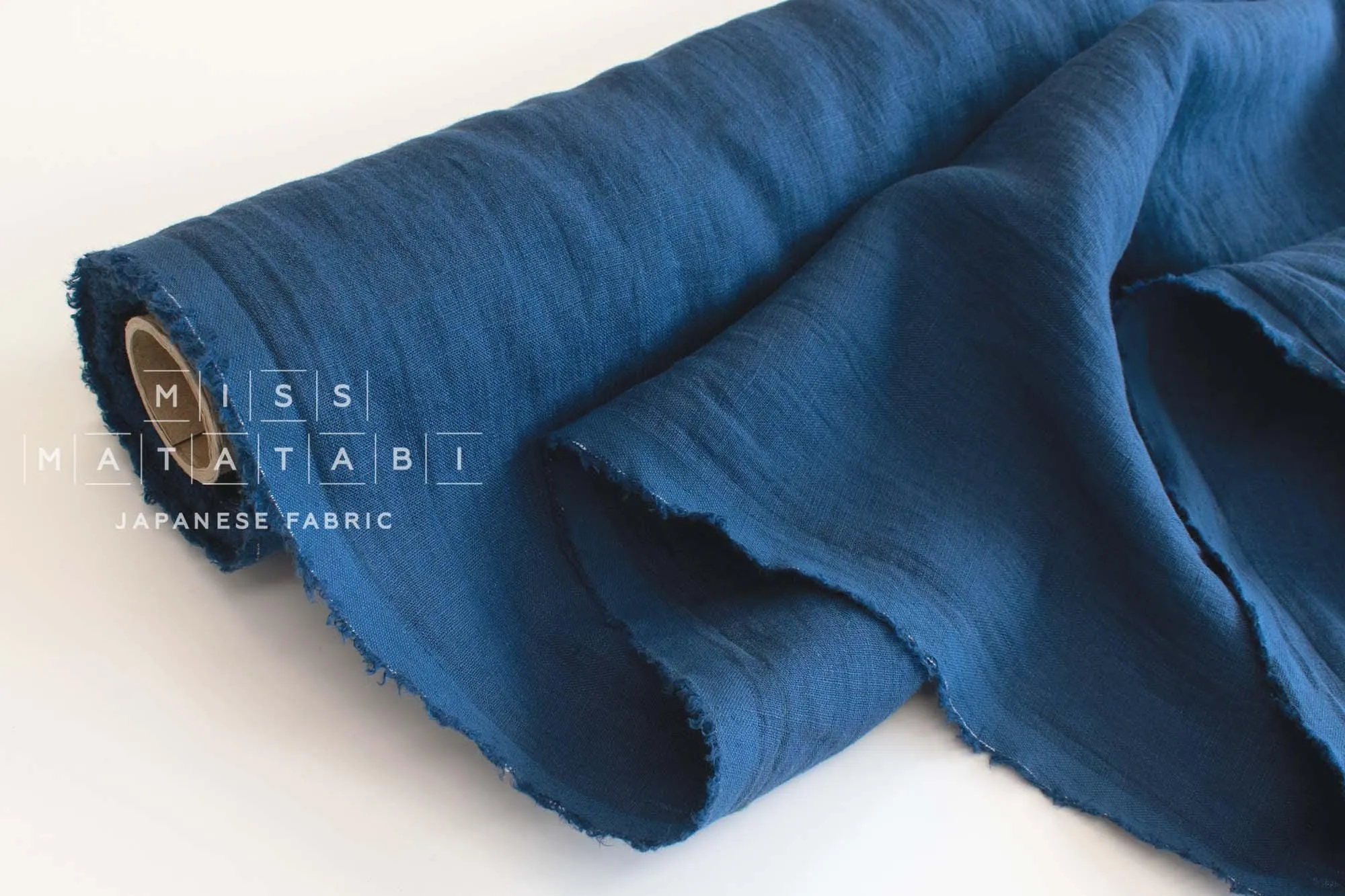 DEADSTOCK Shokunin Collection Azumadaki Linen - blue