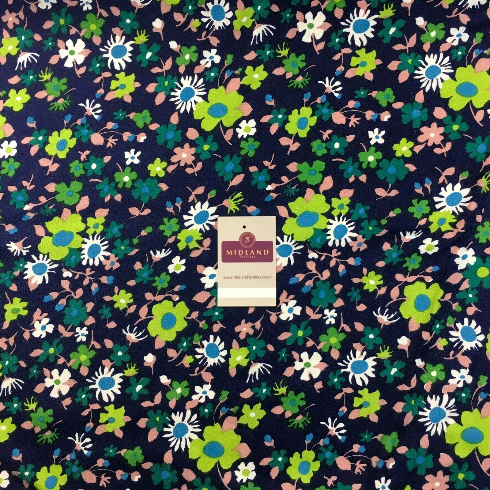 Ditsy Floral Textured Winter dress fabric 35" Wide M786 Mtex