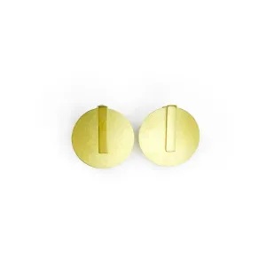 Dual Shape Ear Jacket Earrings