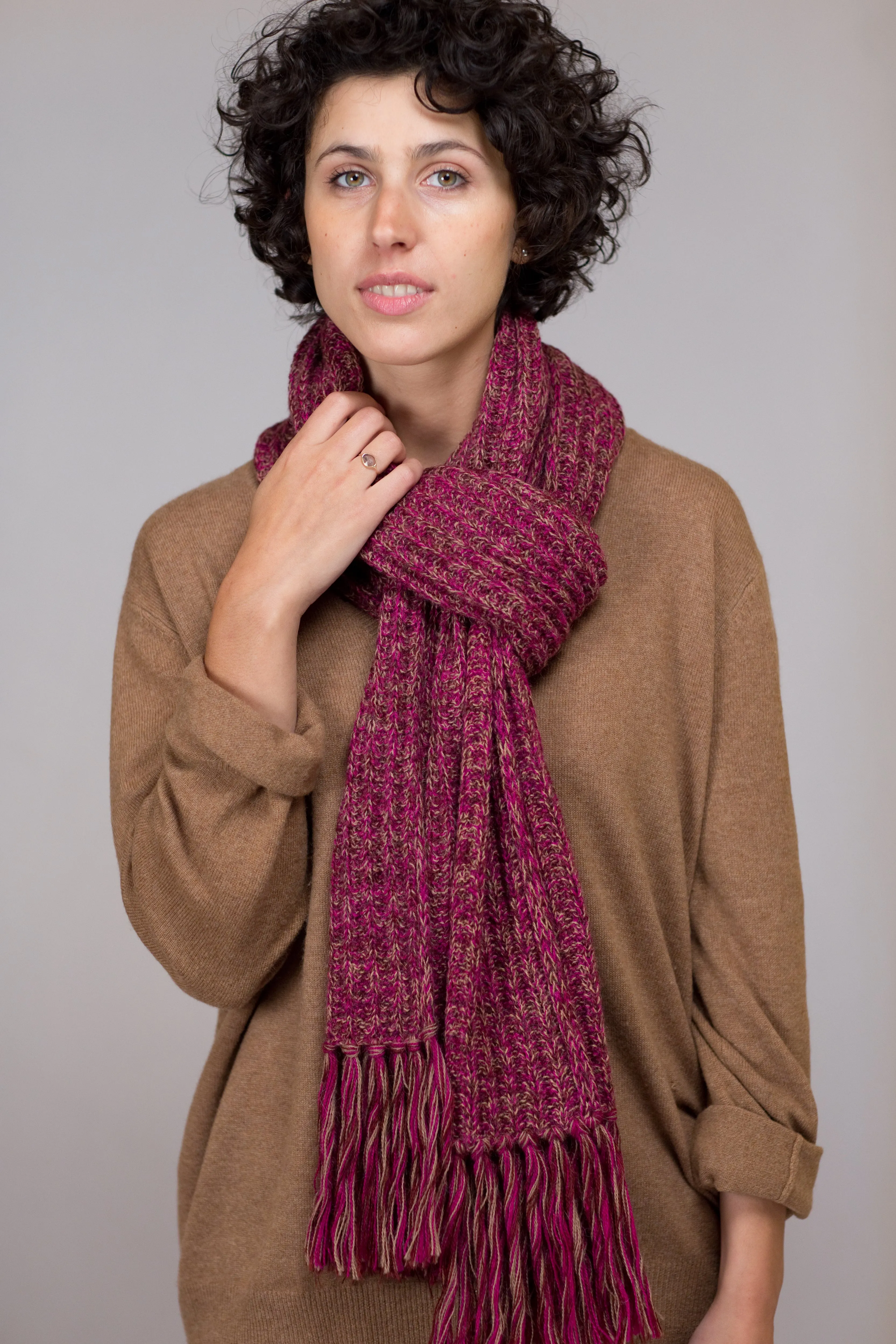 English Rib Scarf