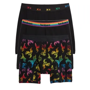 First Line Period 9" Boxer Briefs 3-Pack - Rainbow Phoenix