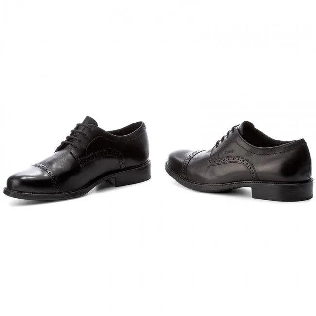 Geox Carnaby Mens Black Shoe