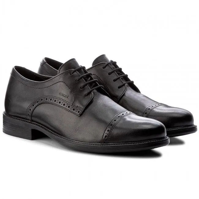 Geox Carnaby Mens Black Shoe