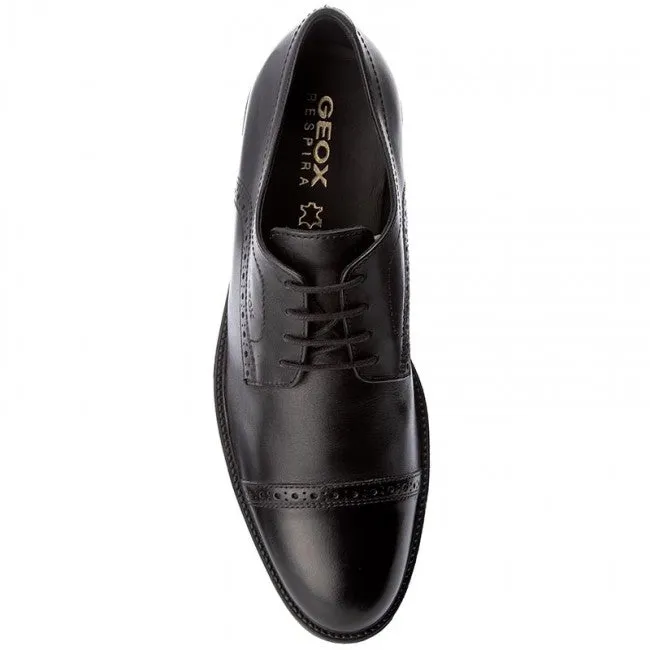 Geox Carnaby Mens Black Shoe