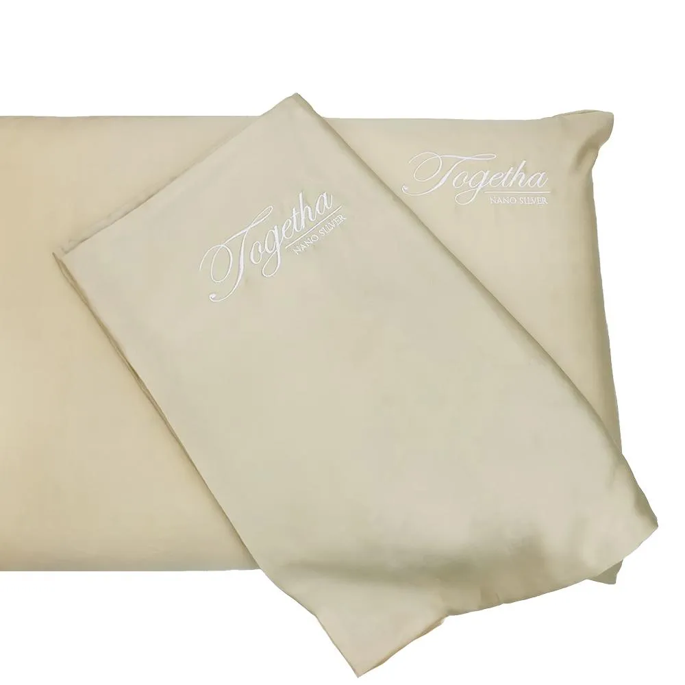 Getha Organic Cotton Latex Pillow Case - Tencel Nano Silver Fabric (M) (2 Pcs)