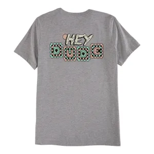 HEYDUDE Cake Tee  - Grey Heather