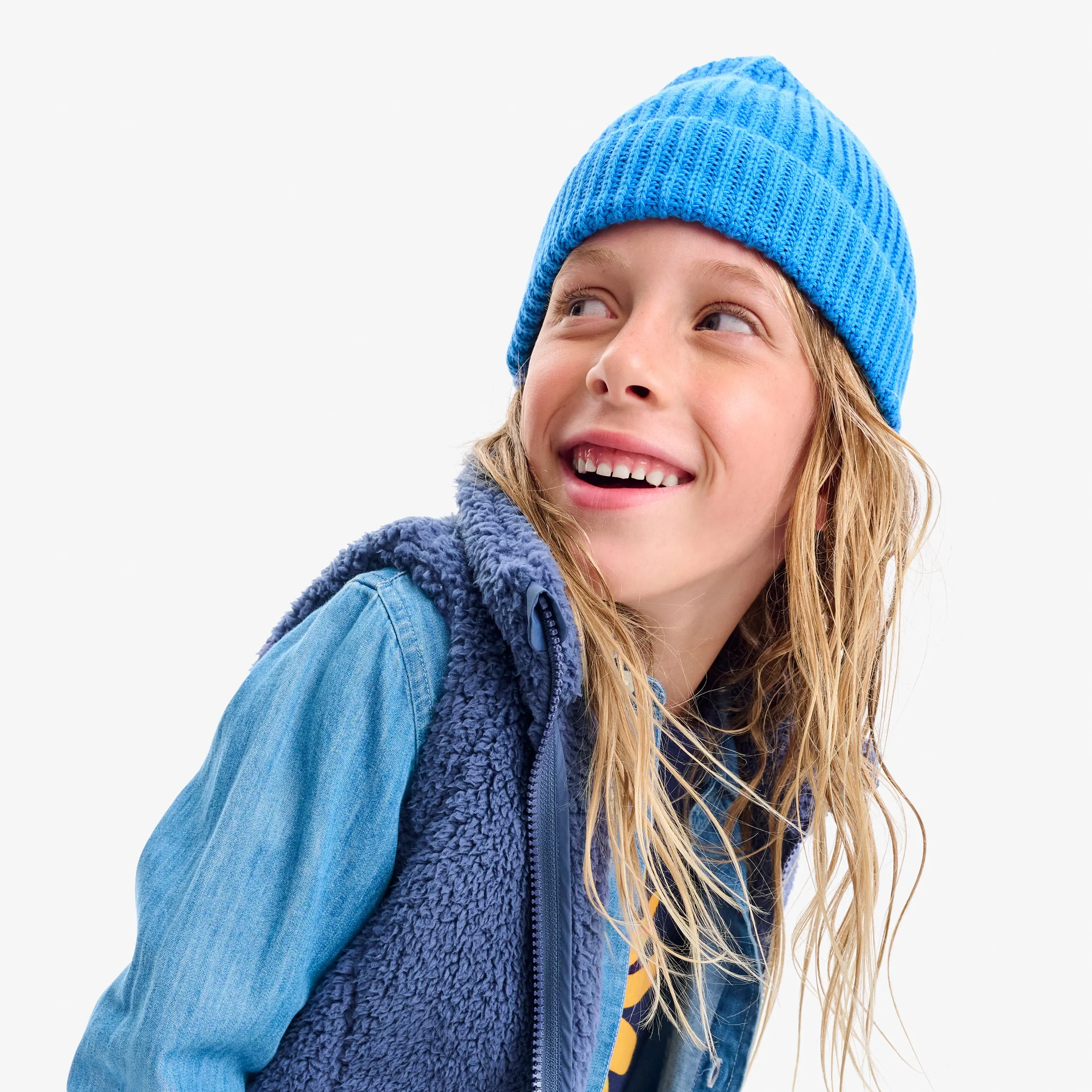 Kids cotton beanie