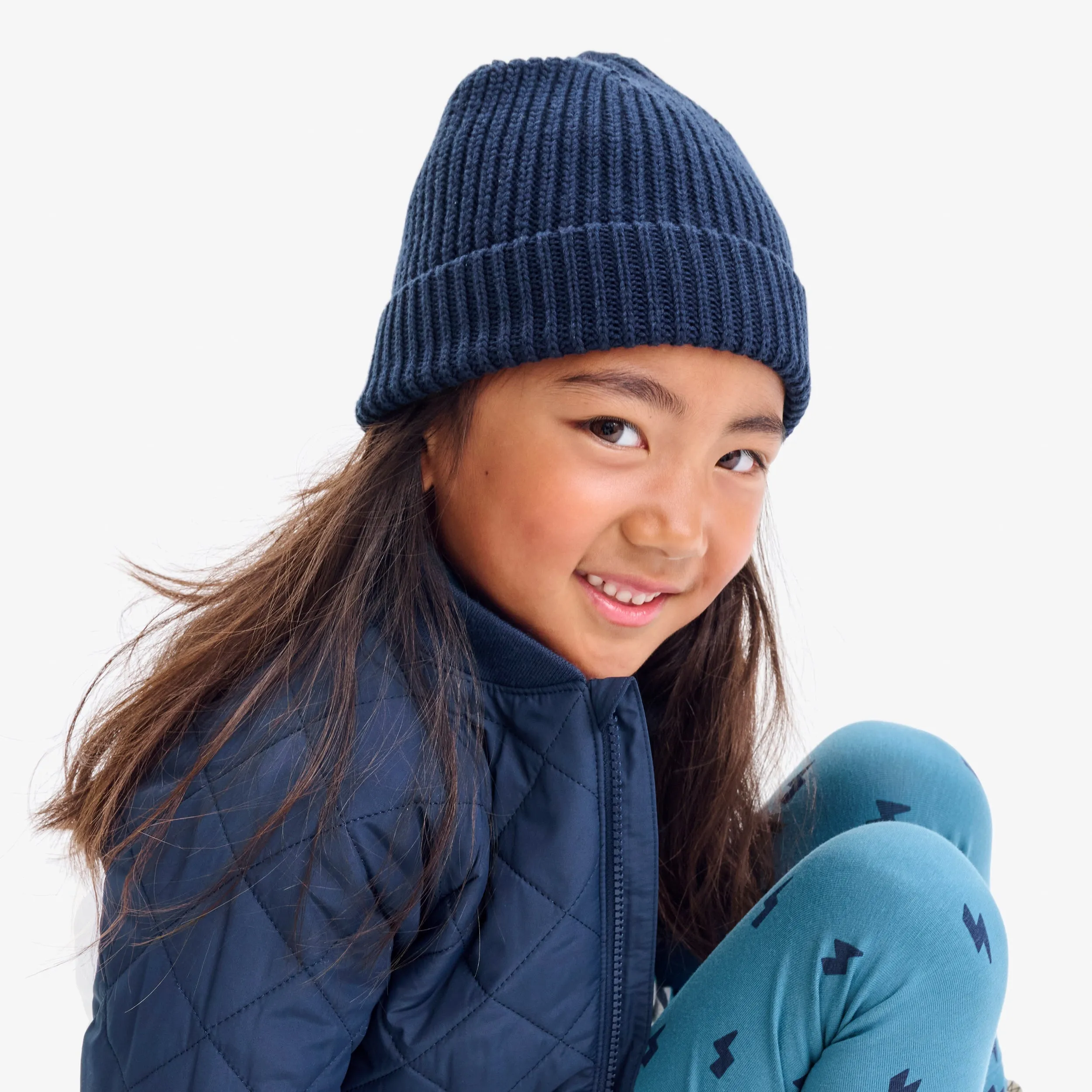 Kids cotton beanie