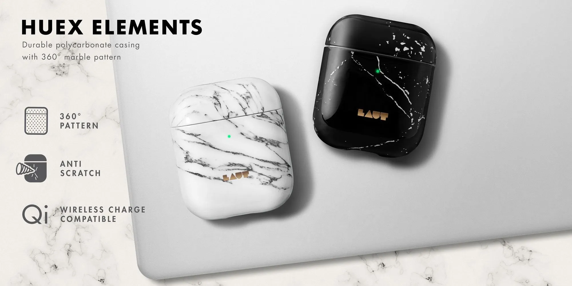 LAUT Huex Element AirPod 1 & 2 Case