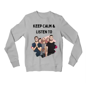 Maroon 5 Sweatshirt - Keep Calm And Listen To M5