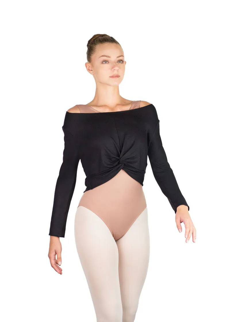 Megumi Long Sleeve Crop Top