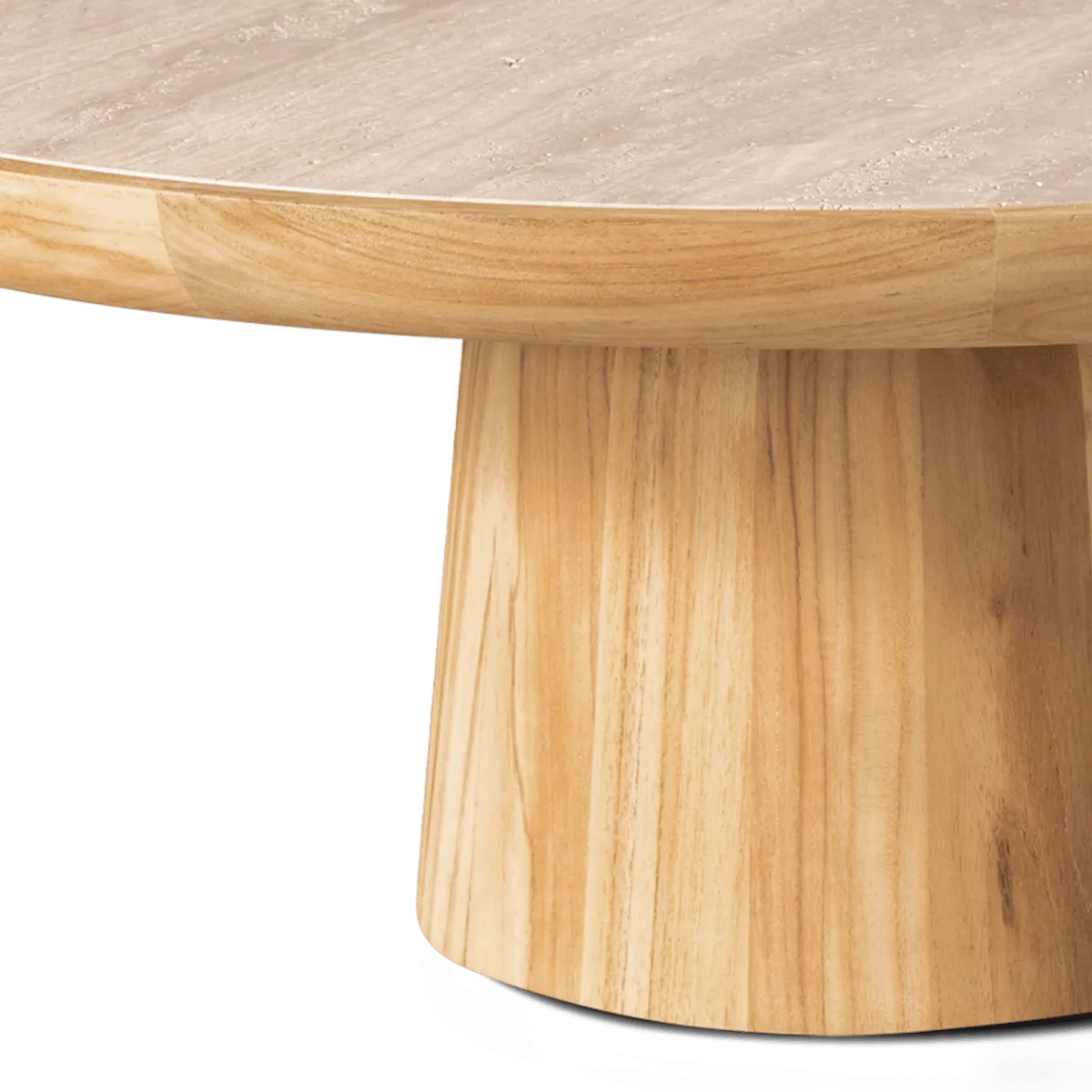 Nova Teak Round Coffee Table 30"