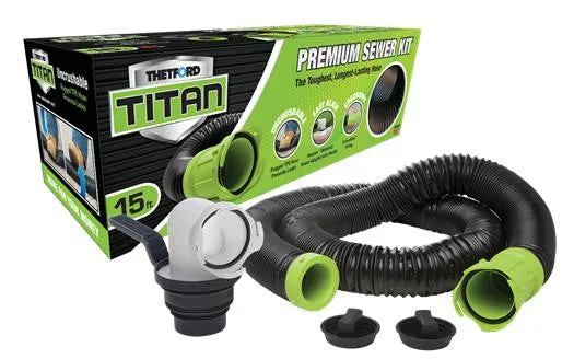 Titan Premium RV  Sewer Kit System: 15-Ft 17853