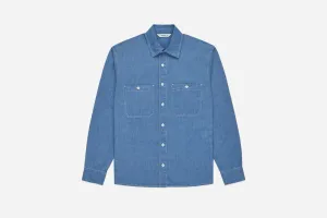 Utility Shirt ~ Indigo Chambray