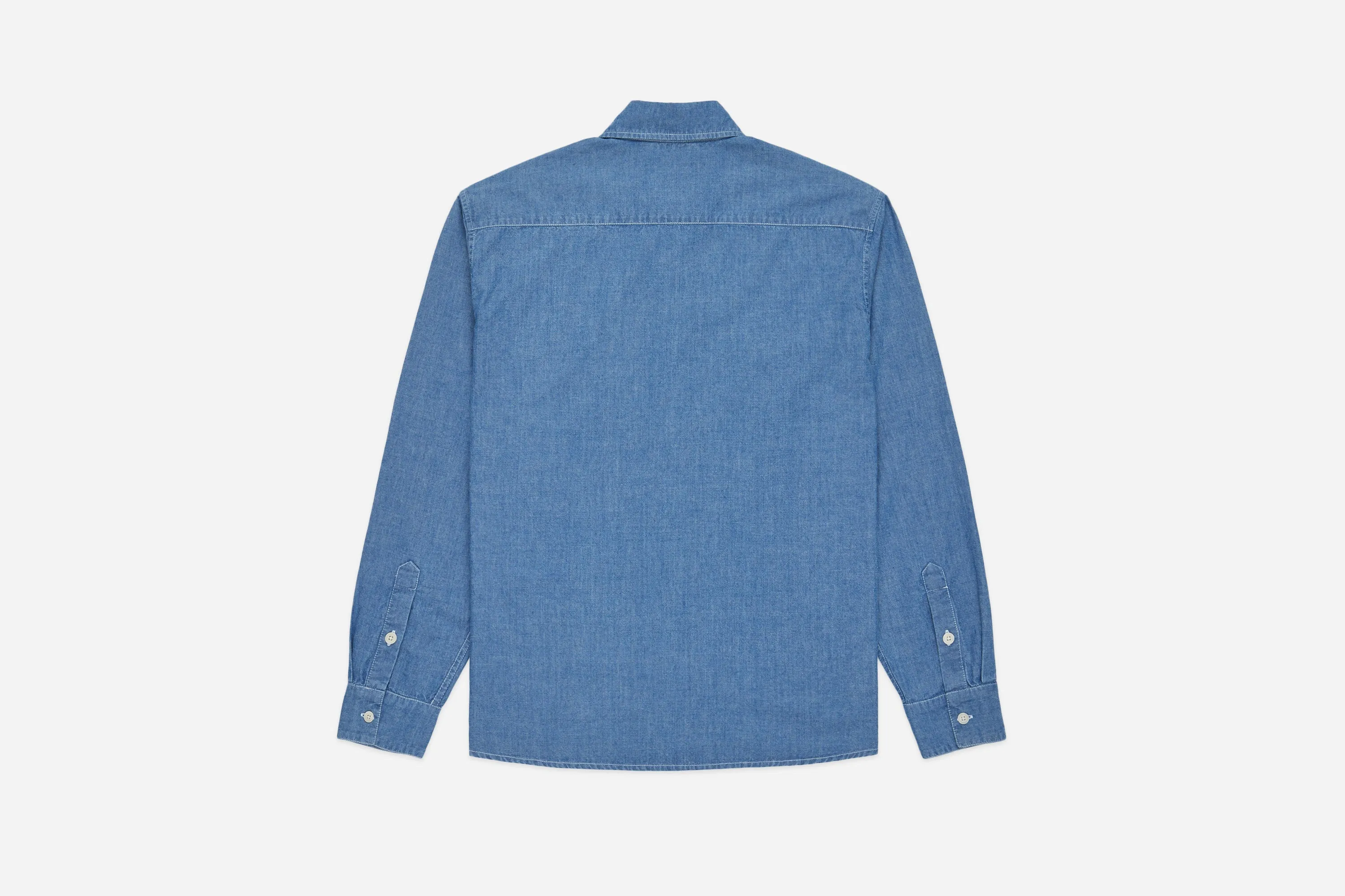 Utility Shirt ~ Indigo Chambray